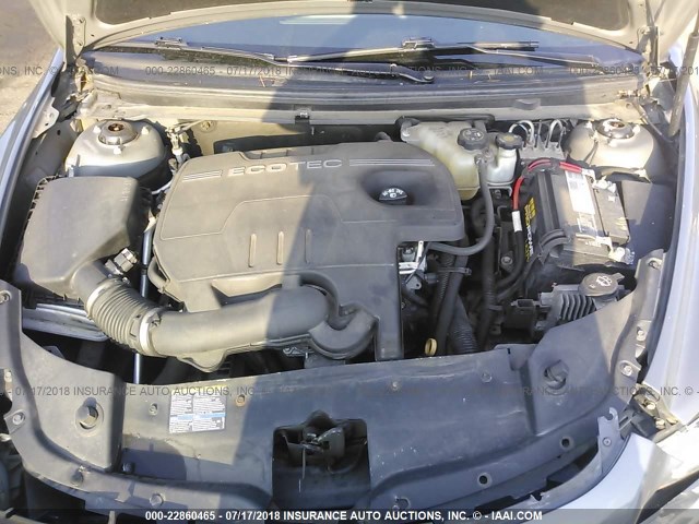 1G1ZH57B894265154 - 2009 CHEVROLET MALIBU 1LT 蓝色 照片 10