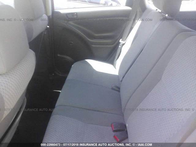 2T1KR32E98C699073 - 2008 TOYOTA COROLLA MATRIX XR RED photo 8