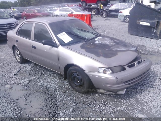 2T1BR12E6YC277847 - 2000 TOYOTA COROLLA VE/CE/LE 棕色 照片 1