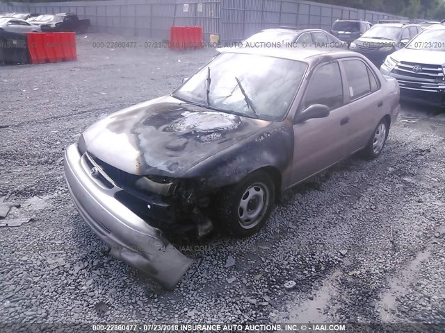 2T1BR12E6YC277847 - 2000 TOYOTA COROLLA VE/CE/LE 棕色 照片 2