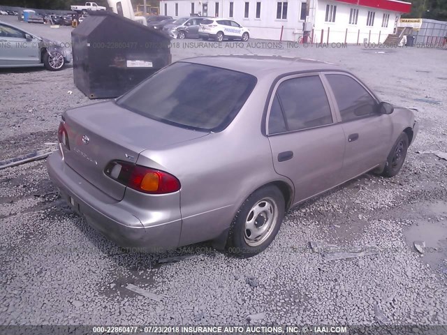 2T1BR12E6YC277847 - 2000 TOYOTA COROLLA VE/CE/LE 棕色 照片 4