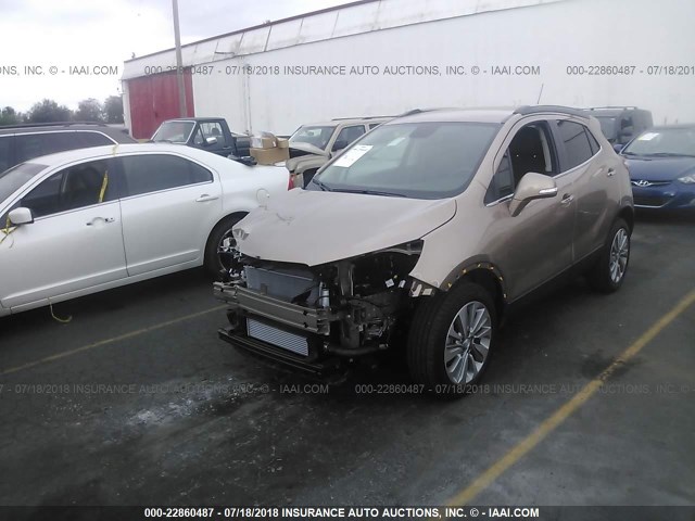 KL4CJESB9JB619220 - 2018 BUICK ENCORE PREFERRED Алтын фото 2
