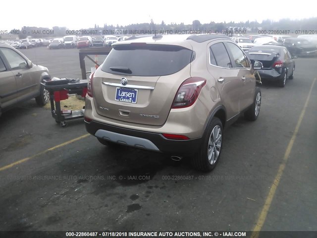 KL4CJESB9JB619220 - 2018 BUICK ENCORE PREFERRED Алтын фото 4