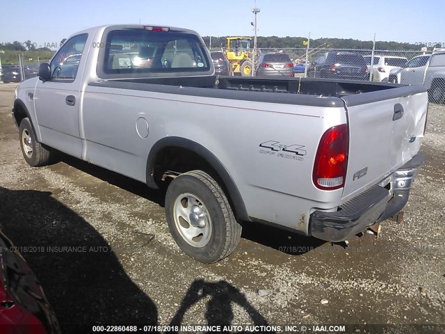 1FTRF18W3XNA96465 - 1999 FORD F150 SILVER photo 3