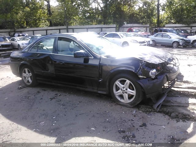 1LNHM87A6YY774928 - 2000 LINCOLN LS შავი ფოტო 1