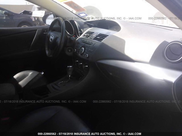 JM1BL1L77C1549014 - 2012 MAZDA 3 I GRAY photo 5