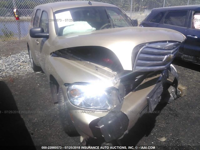 3GNDA13D68S597203 - 2008 CHEVROLET HHR LS GOLD photo 1