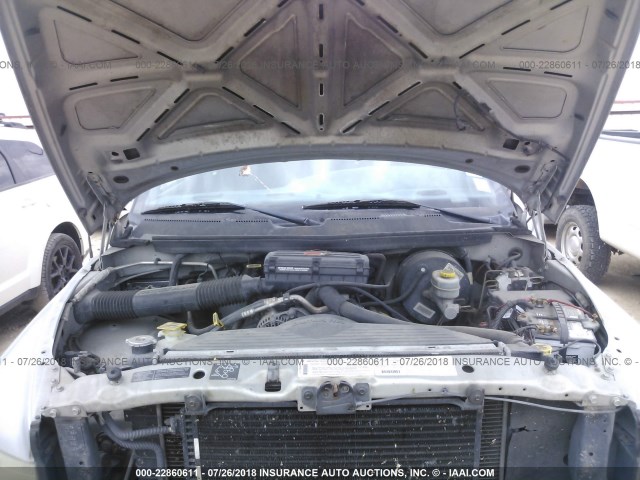 3B7HC13Y7WG243147 - 1998 DODGE RAM 1500 SILVER photo 10