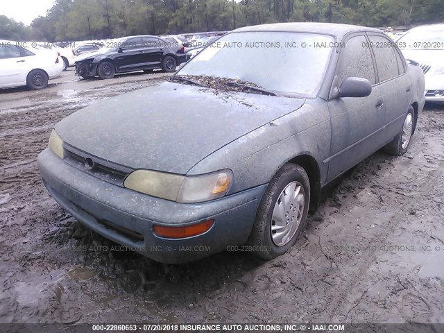 JT2AE09B2S0099586 - 1995 TOYOTA COROLLA LE/DX GREEN photo 2