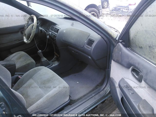 JT2AE09B2S0099586 - 1995 TOYOTA COROLLA LE/DX GREEN photo 5