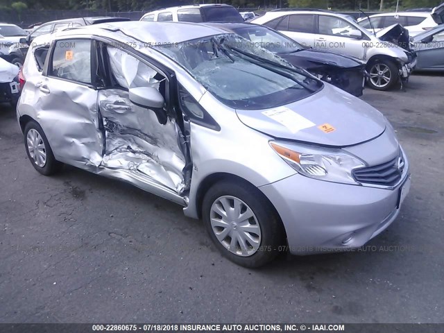 3N1CE2CP9GL353467 - 2016 NISSAN VERSA NOTE S/S PLUS/SV/SL/SR SILVER photo 1