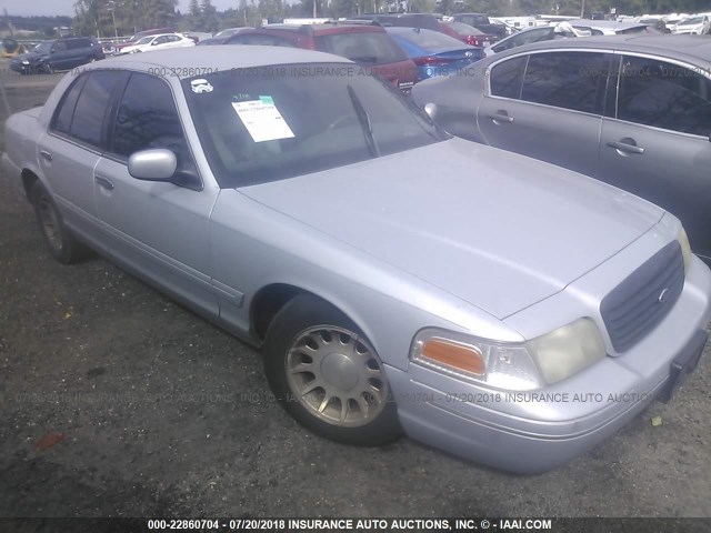 2FAFP74WXWX148380 - 1998 FORD CROWN VICTORIA LX SILVER photo 1