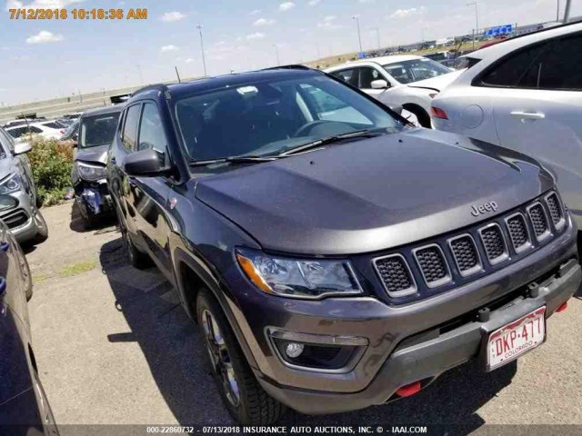 3C4NJDDB3JT441552 - 2018 JEEP COMPASS TRAILHAWK BLACK photo 13