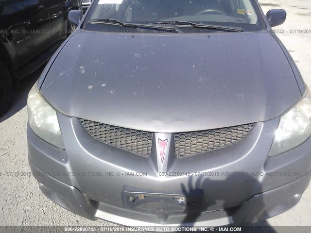 5Y2SL628X3Z457808 - 2003 PONTIAC VIBE GRAY photo 6