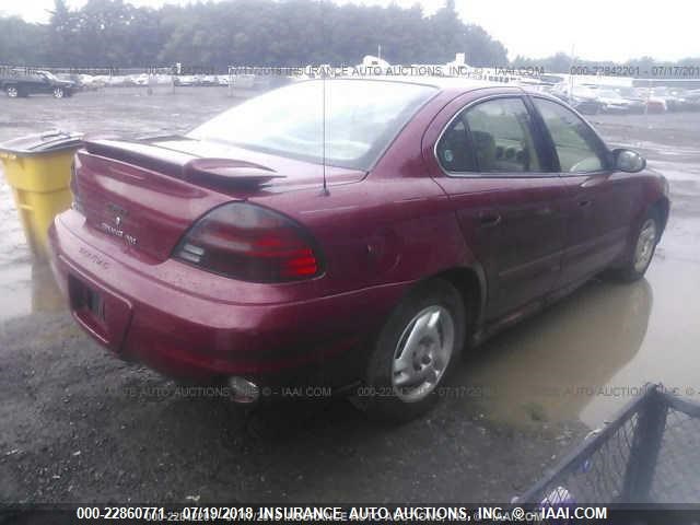 1G2NE52E05M238786 - 2005 PONTIAC GRAND AM SE RED photo 3