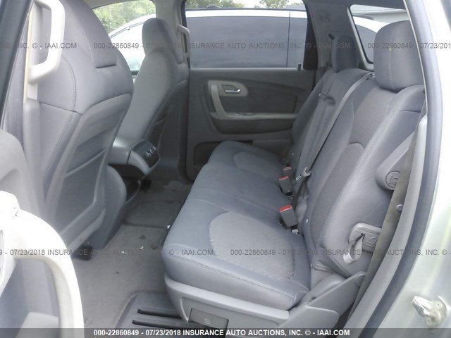 1GNER13D39S168031 - 2009 CHEVROLET TRAVERSE LS SILVER photo 8