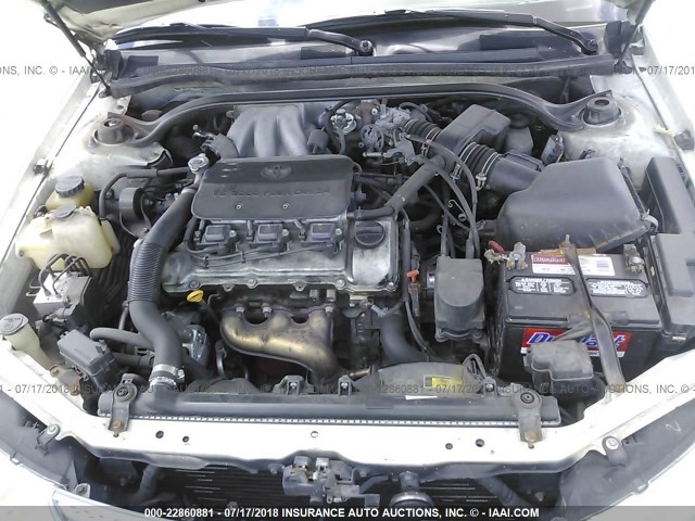 2T1CF28P42C590348 - 2002 TOYOTA CAMRY SOLARA SE/SLE თეთრი ფოტო 10