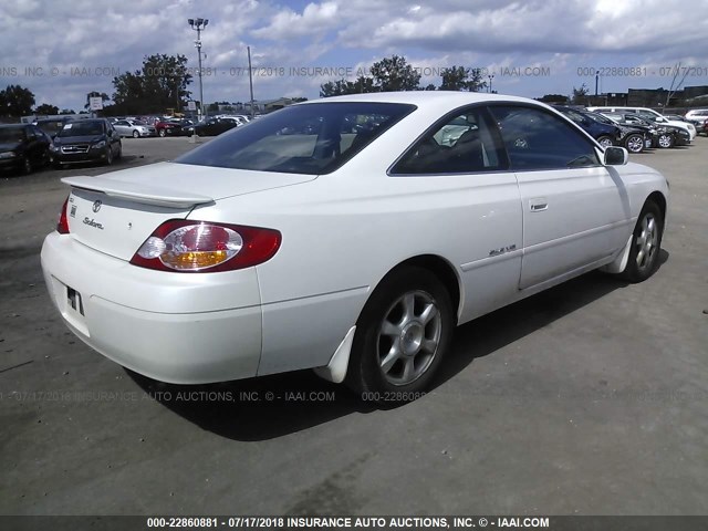 2T1CF28P42C590348 - 2002 TOYOTA CAMRY SOLARA SE/SLE თეთრი ფოტო 4