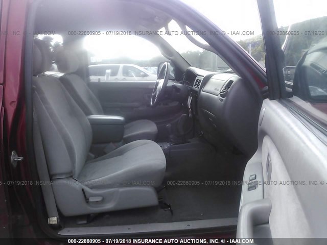 5TEHN72N92Z084764 - 2002 TOYOTA TACOMA DOUBLE CAB წითელი ფოტო 5