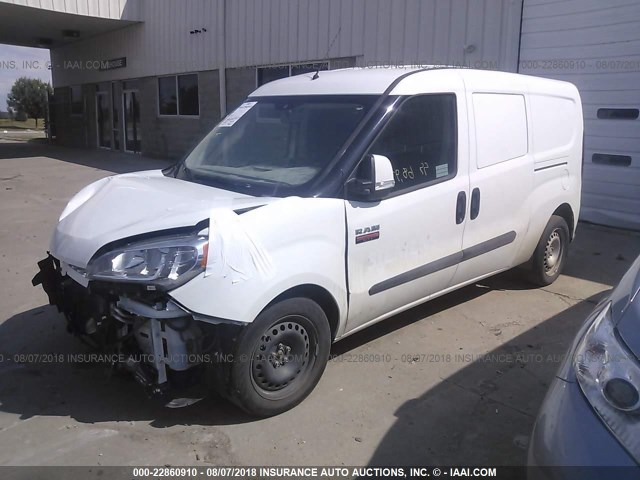 ZFBERFBT7G6C27964 - 2016 RAM PROMASTER CITY SLT 白色 照片 2