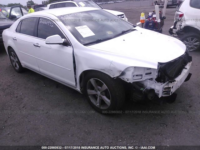 1G1ZC5E05CF254088 - 2012 CHEVROLET MALIBU 1LT 白色 照片 1