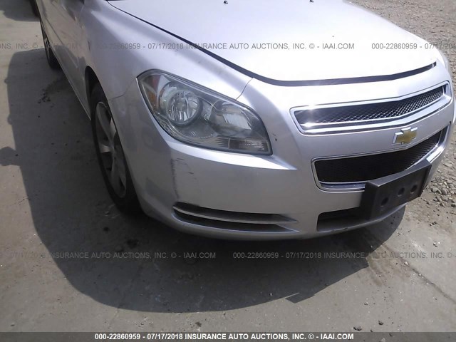 1G1ZC5E12BF228443 - 2011 CHEVROLET MALIBU 1LT 银色 照片 6