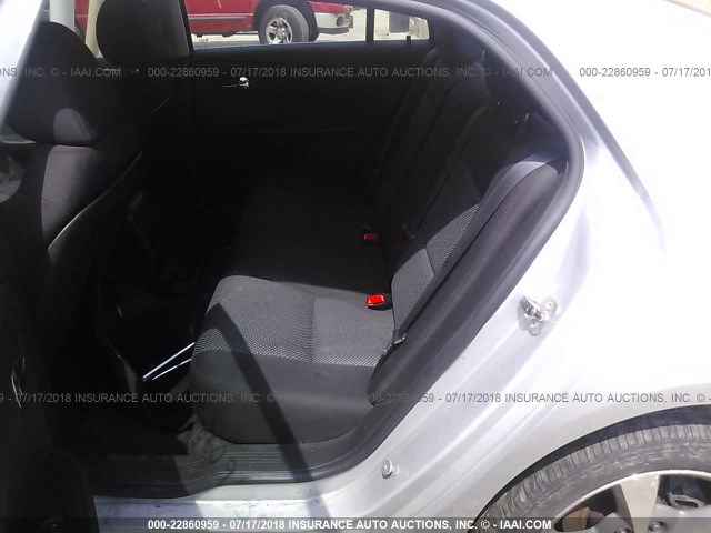 1G1ZC5E12BF228443 - 2011 CHEVROLET MALIBU 1LT 银色 照片 8