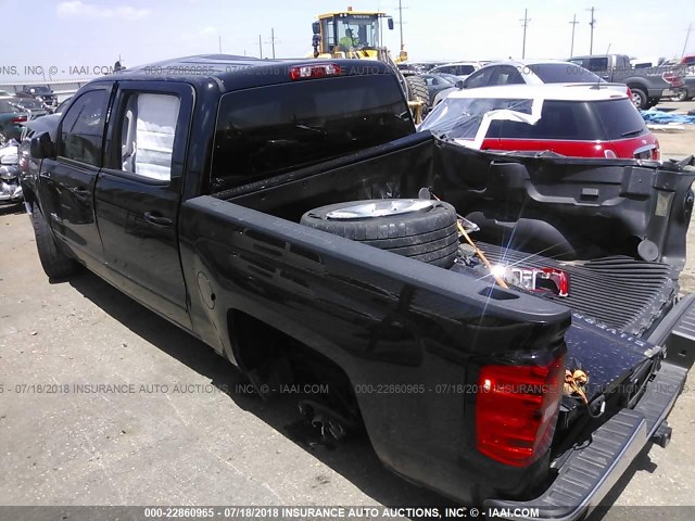 3GCPCREC7FG104678 - 2015 CHEVROLET SILVERADO C1500 LT BLACK photo 3