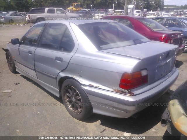 WBACD4325VAV50010 - 1997 BMW 328 I AUTOMATIC SILVER photo 3