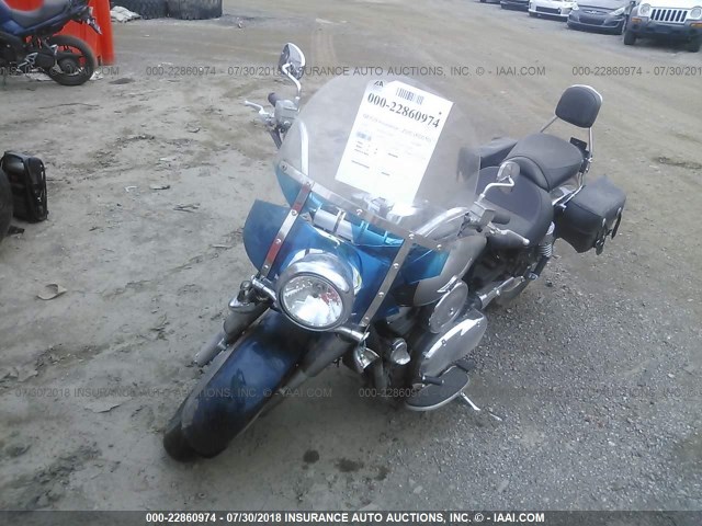 JKBVNKE156A000637 - 2006 KAWASAKI VN1600 E BLUE photo 2