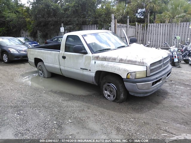 1B7HC16X41S129885 - 2001 DODGE RAM 1500 WHITE photo 1