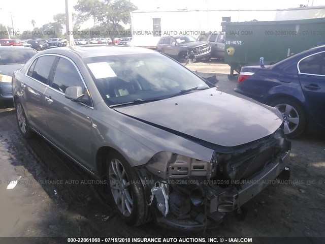 1G1ZK577X8F184222 - 2008 CHEVROLET MALIBU LTZ GOLD photo 1