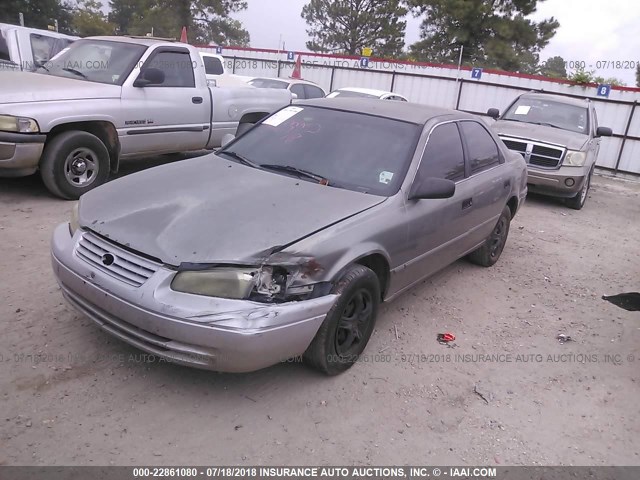4T1BG22K9VU039664 - 1997 TOYOTA CAMRY CE/LE/XLE 棕色 照片 2