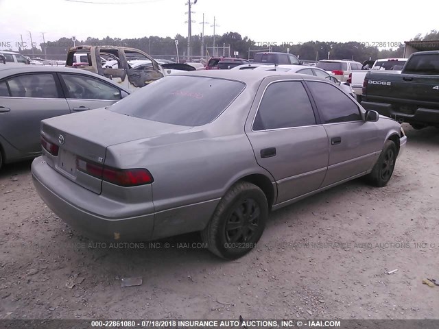 4T1BG22K9VU039664 - 1997 TOYOTA CAMRY CE/LE/XLE 棕色 照片 4