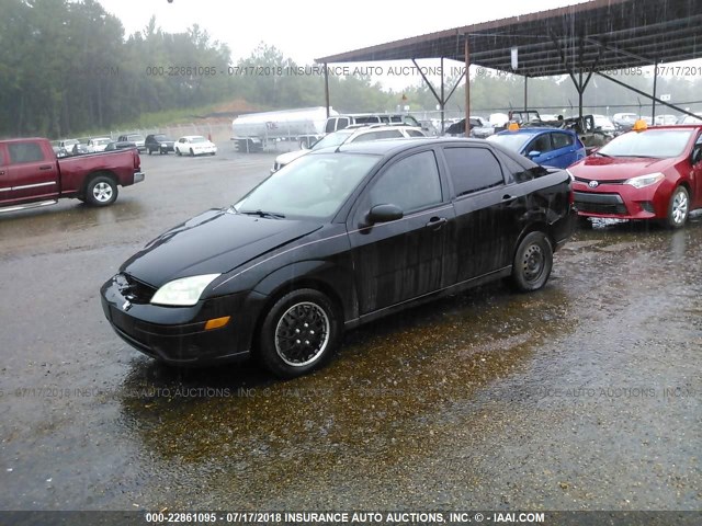 1FAFP34N47W364190 - 2007 FORD FOCUS ZX4/S/SE/SES BLACK photo 2