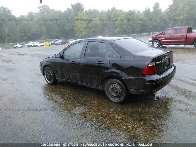 1FAFP34N47W364190 - 2007 FORD FOCUS ZX4/S/SE/SES 黑色 照片 3
