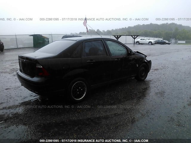 1FAFP34N47W364190 - 2007 FORD FOCUS ZX4/S/SE/SES 黑色 照片 4