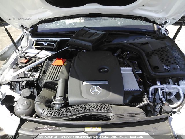 55SWF4JB3JU246557 - 2018 MERCEDES-BENZ C 300 WHITE photo 10