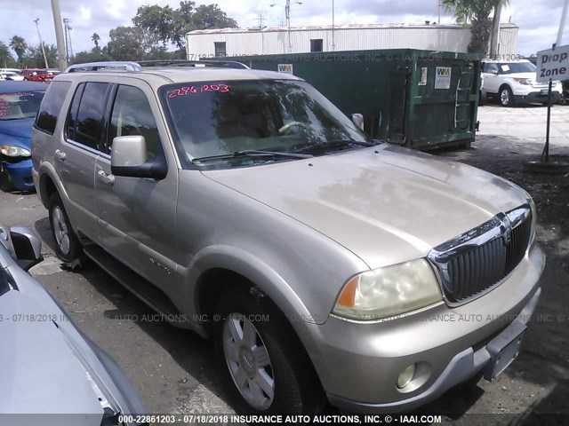 5LMEU88H64ZJ31527 - 2004 LINCOLN AVIATOR 香槟色 照片 1