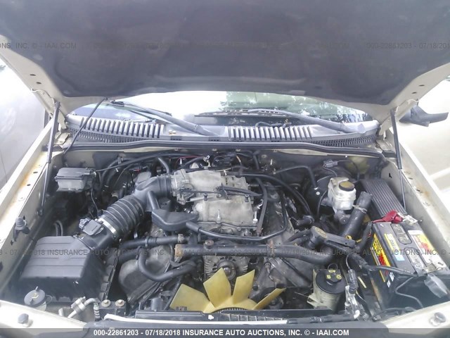 5LMEU88H64ZJ31527 - 2004 LINCOLN AVIATOR 香槟色 照片 10