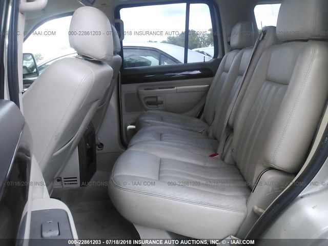 5LMEU88H64ZJ31527 - 2004 LINCOLN AVIATOR 香槟色 照片 8