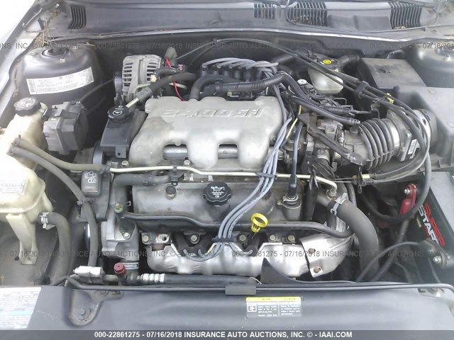 1G2NE52E15M182468 - 2005 PONTIAC GRAND AM SE GRAY photo 10