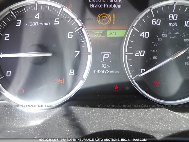 19UUB2F58GA002949 - 2016 ACURA TLX TECH GRAY photo 7