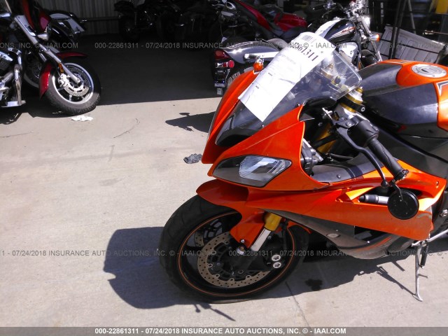 JYARJ16E09A012746 - 2009 YAMAHA YZFR6 ORANGE photo 5