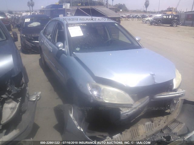 JHMES96634S013172 - 2004 HONDA CIVIC HYBRID SILVER photo 1