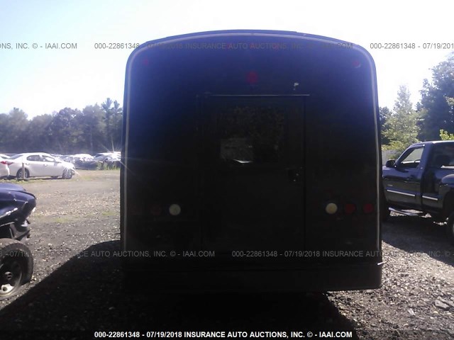 1FDXE45S66DA92133 - 2006 FORD ECONOLINE E450 SUPER DUTY CUTWY VAN BLACK photo 8