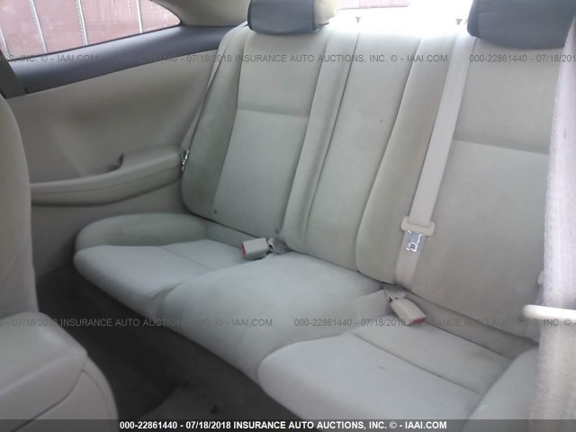 4T1CA38P25U047801 - 2005 TOYOTA CAMRY SOLARA SE/SLE ოქროსფერი ფოტო 8