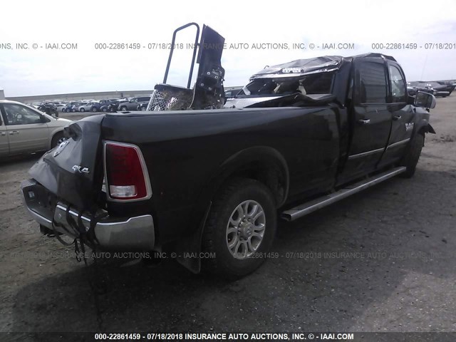 3C63R3JLXHG528897 - 2017 RAM 3500 LARAMIE BLACK photo 4