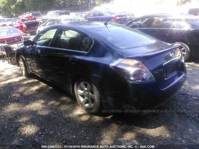 1N4CL21E77C216503 - 2007 NISSAN ALTIMA HYBRID Navy photo 3