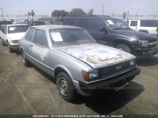 JT2AL22D9B1155935 - 1981 TOYOTA TERCEL DELUXE SILVER photo 1